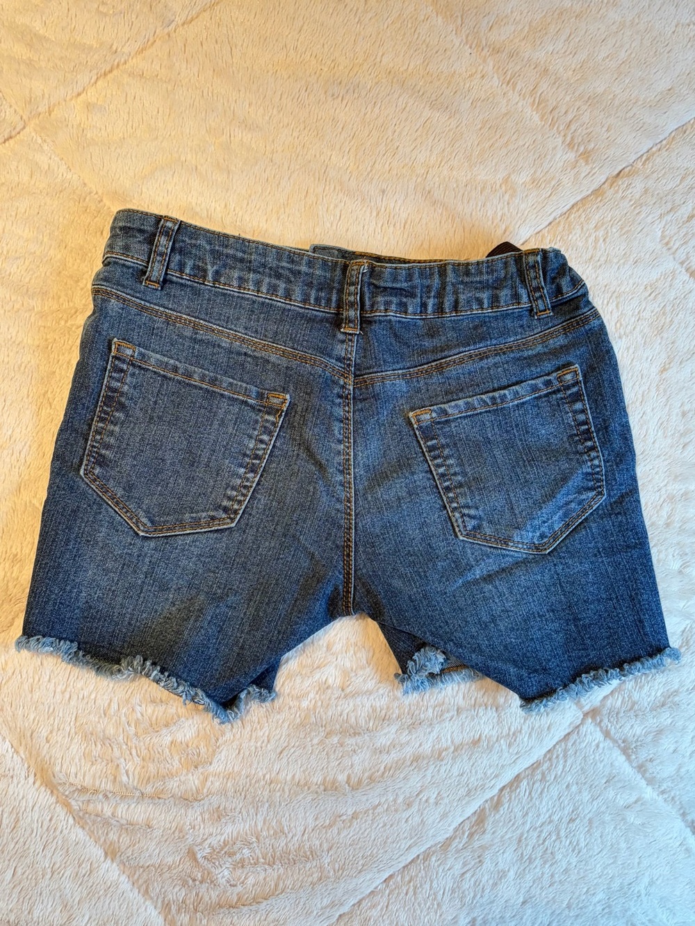 Joe Fresh Dark Blue Denim Cutoff Shorts